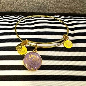 Alex & Ani You Got This Gold Bangle
